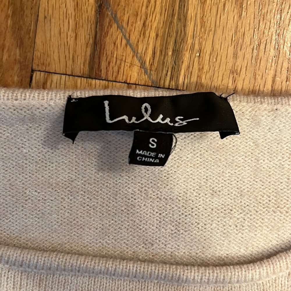 Lulus sweater - Picture 3 of 3